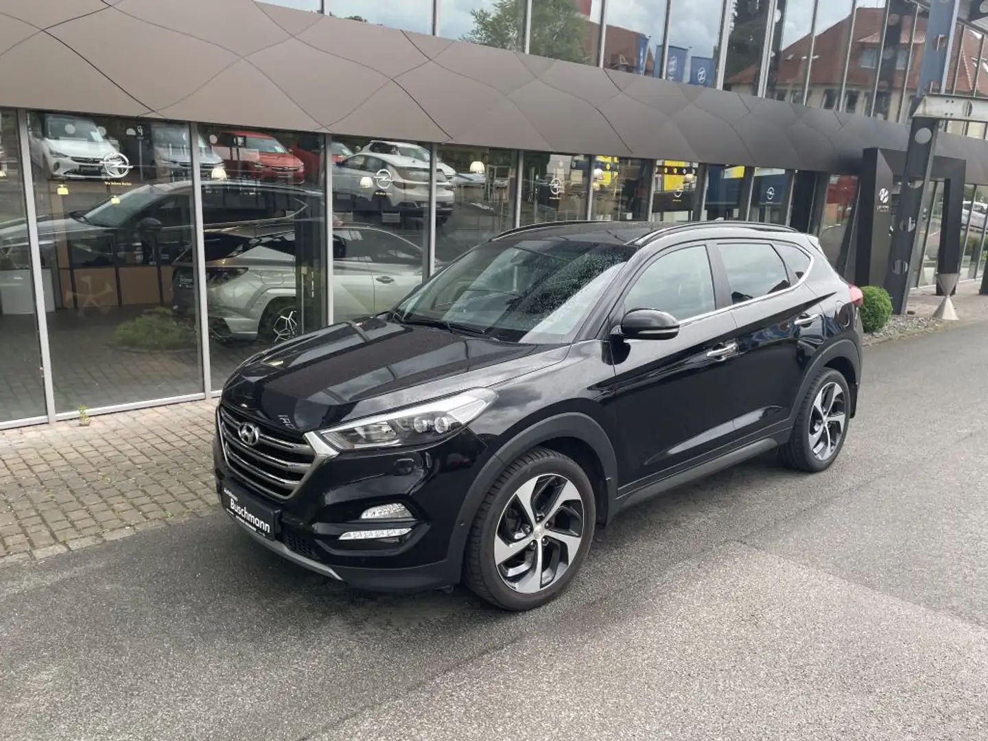 Hyundai TUCSON blue 1.7 CRDi 2WD DCT Premium Nero - 1