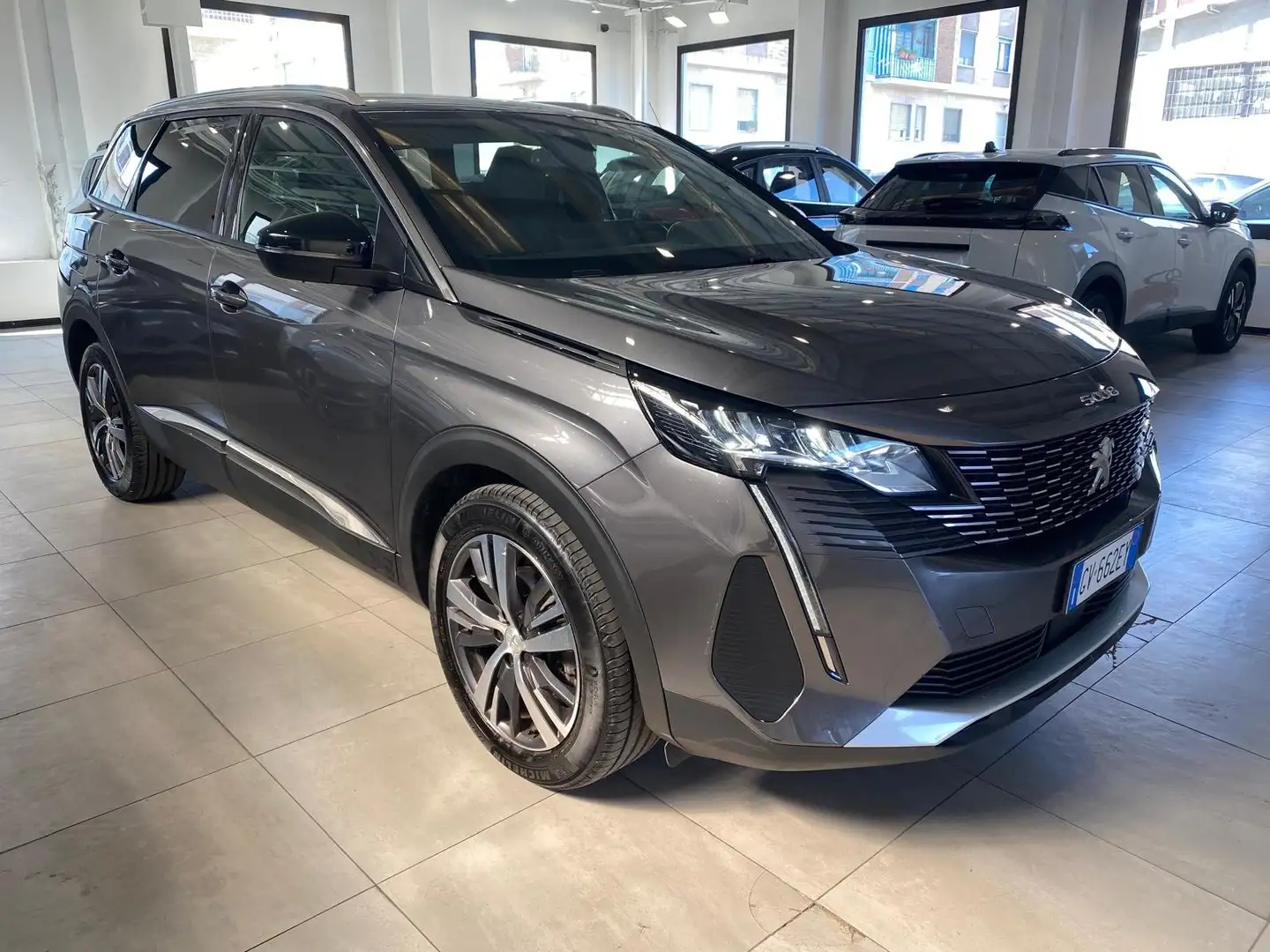 Peugeot 5008 1.5 bluehdi EAT/8 Allure Pack 130cv KM CERTIFICATI Grigio - 2
