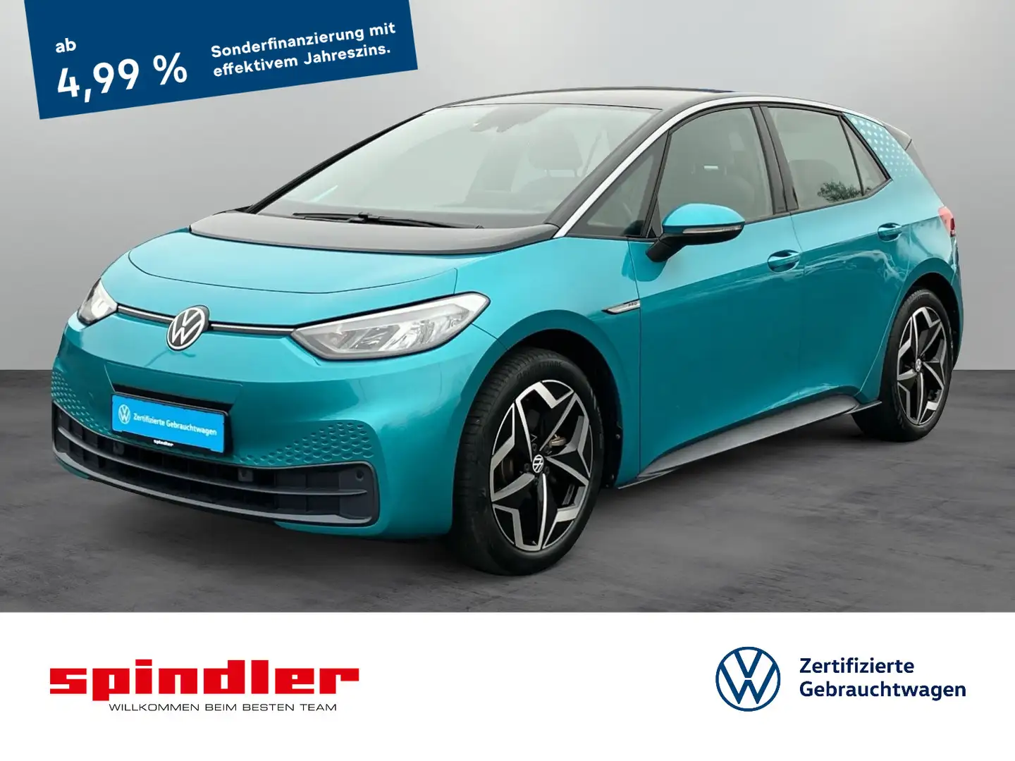 Volkswagen ID.3 Pro Performance Life/ Standklima, Navi, App Blau - 1