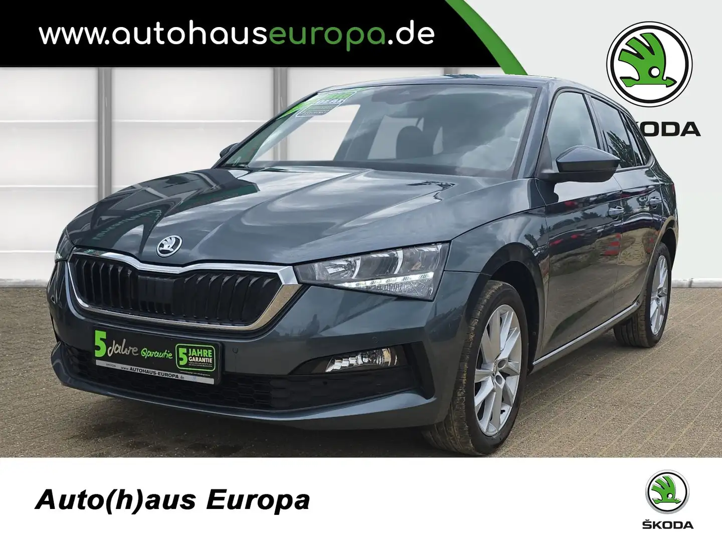 Skoda Scala 1.0 TSI Style KlimaA SmartLink SHZ PDC LED Gris - 1