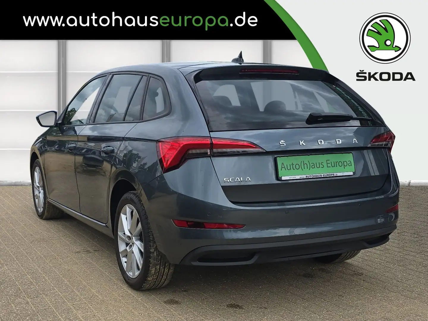 Skoda Scala 1.0 TSI Style KlimaA SmartLink SHZ PDC LED Gris - 2