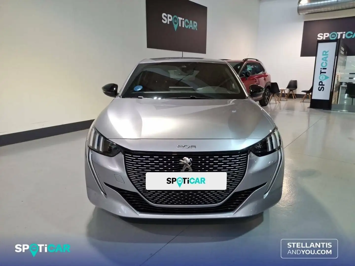Peugeot 208 GT Eléctrico 136 Gris - 2