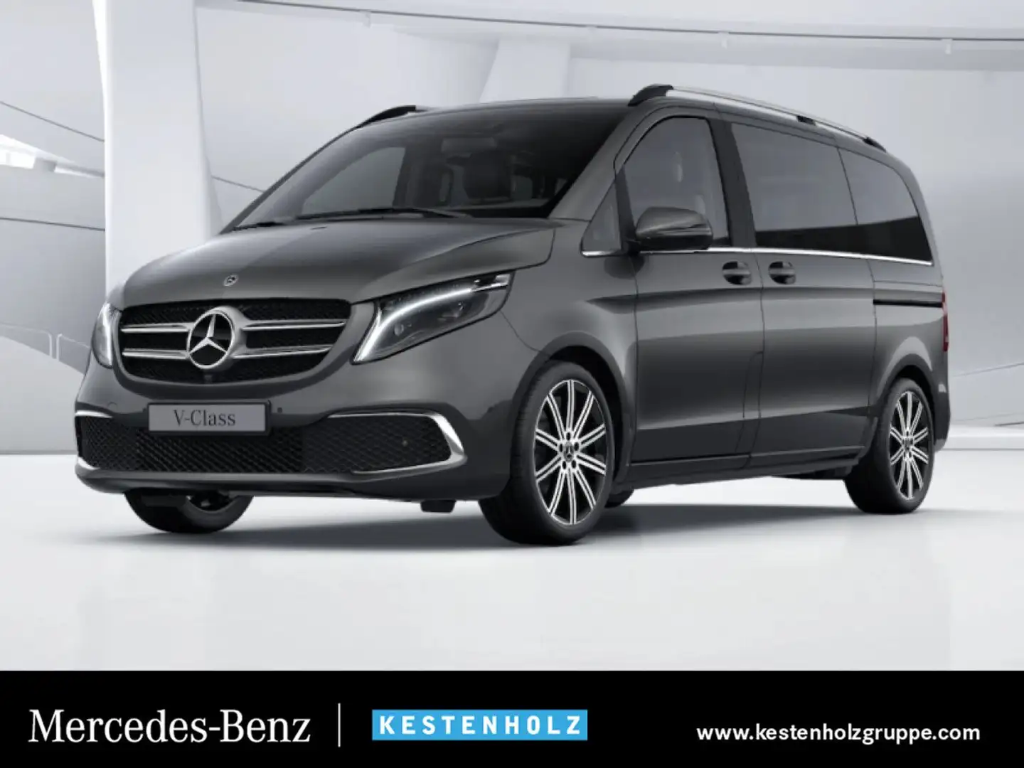 Mercedes-Benz V 300 d 4M Avantgarde Edition Sportpak Burmester Grau - 1