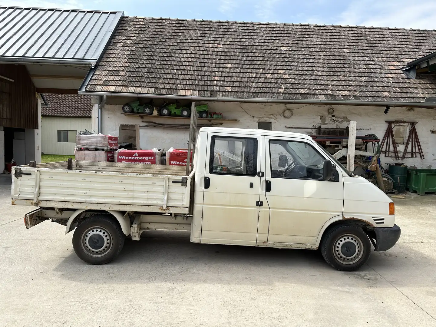 Volkswagen T4 Doka Pritsche Белый - 1