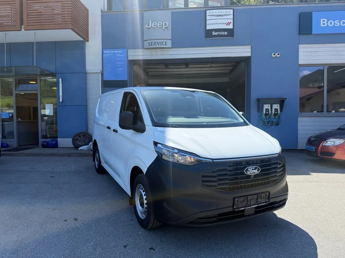 Ford Transit Custom Transit Custom Kasten 2,0 EcoBlue L2H1 Basis Weiß - 2