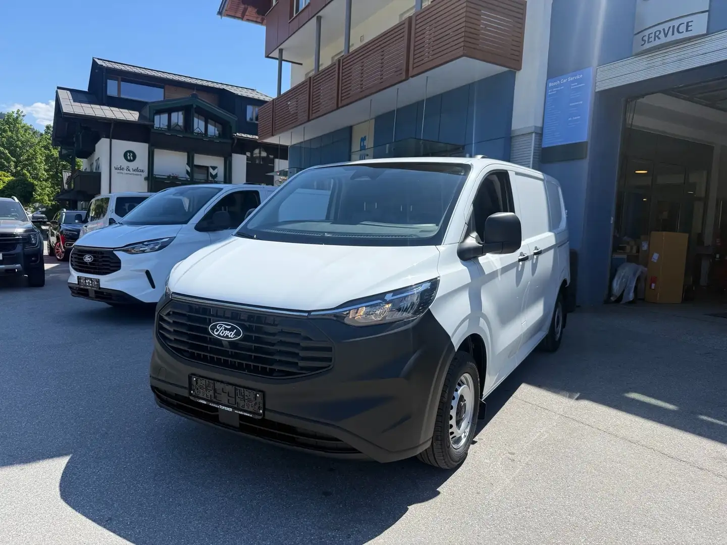Ford Transit Custom Transit Custom Kasten 2,0 EcoBlue L2H1 Basis Weiß - 1