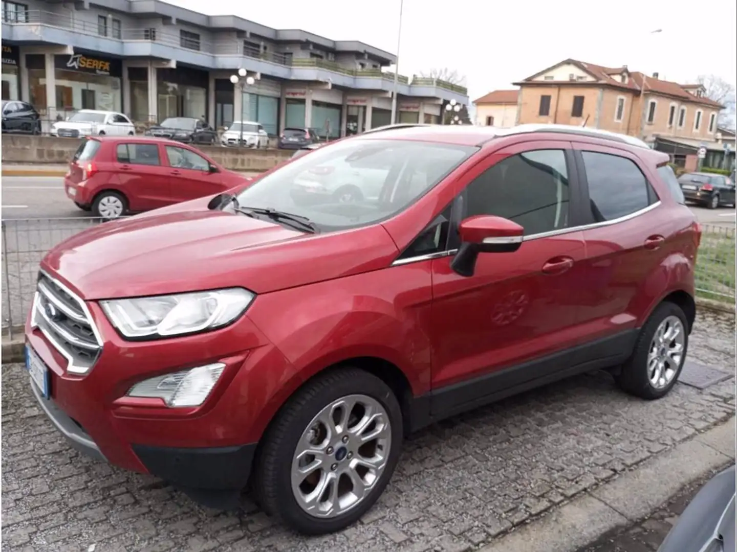 Ford EcoSport 1.0  125 CV Titanium Rosso - 1