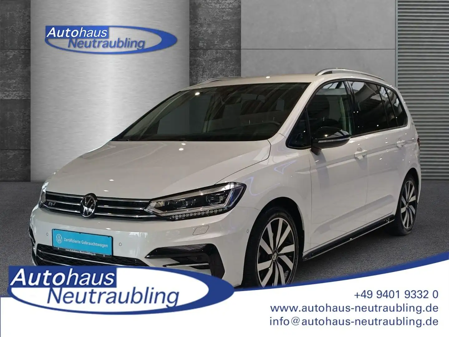 Volkswagen Touran 1.5 TSI "COMFORTLINE" 150 PS 7-SITZER DSG+AHK+REAR Weiß - 1