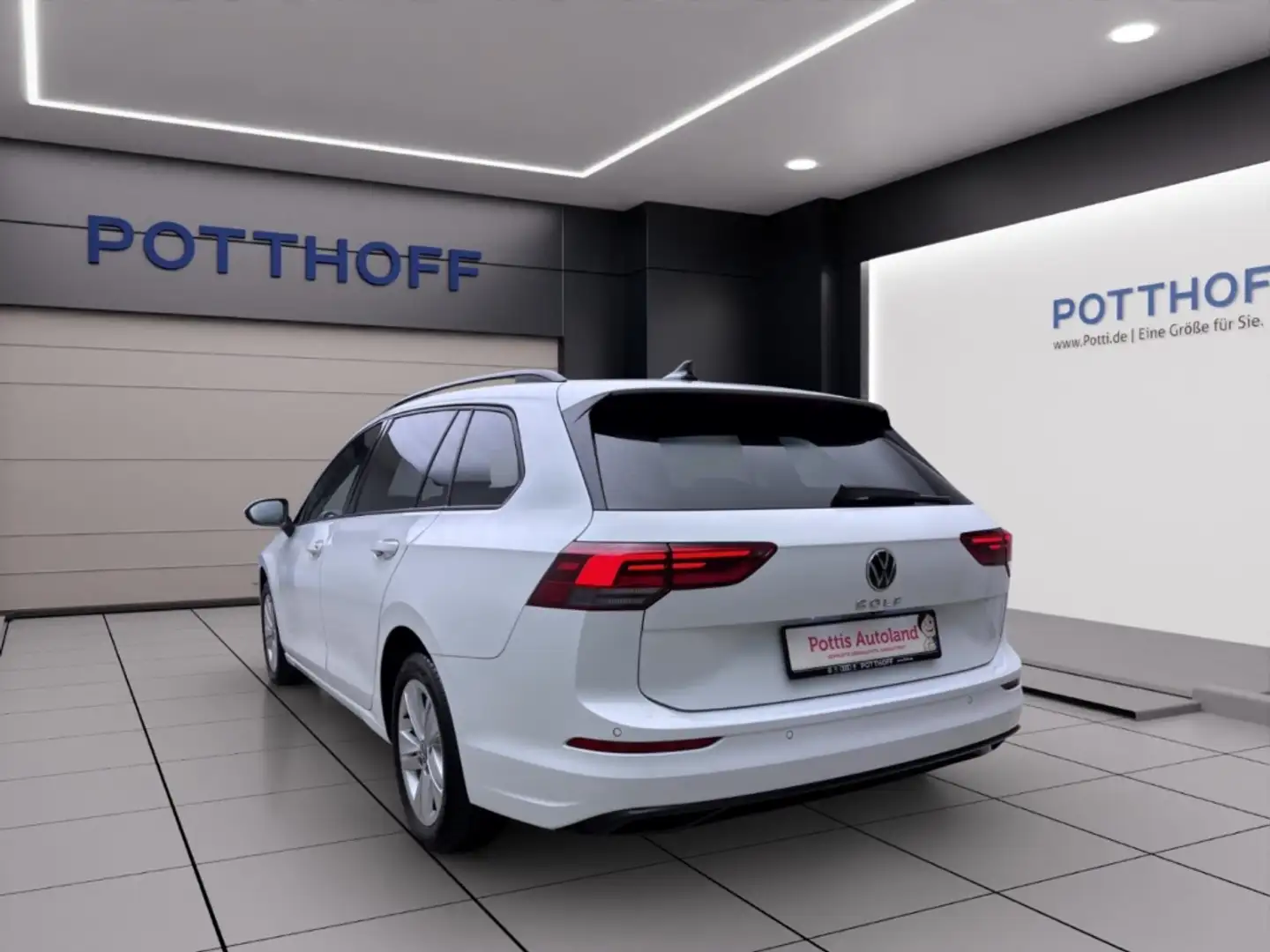 Volkswagen Golf Variant 2.0 TDI DSG LIFE LED PDC NAVI KLIMA Blanc - 2
