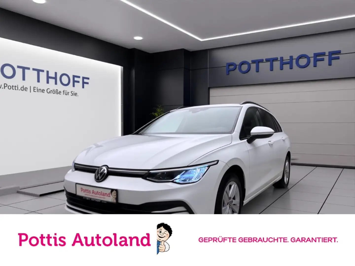 Volkswagen Golf Variant 2.0 TDI DSG LIFE LED PDC NAVI KLIMA Blanc - 1