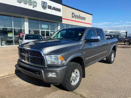 Gray 2012 RAM 2500 Pickup Truck Four-Wheel Drive 6-Speed Automatic