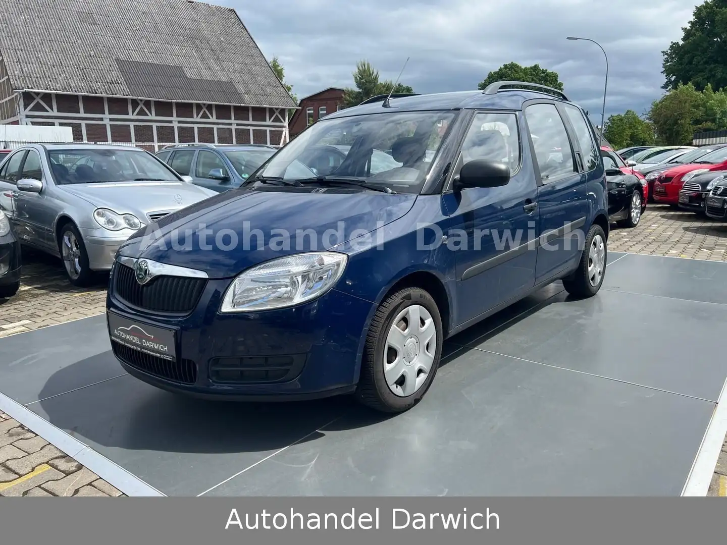 Skoda Roomster 1.2 Plus Edition Klima 1.Hand Blau - 1
