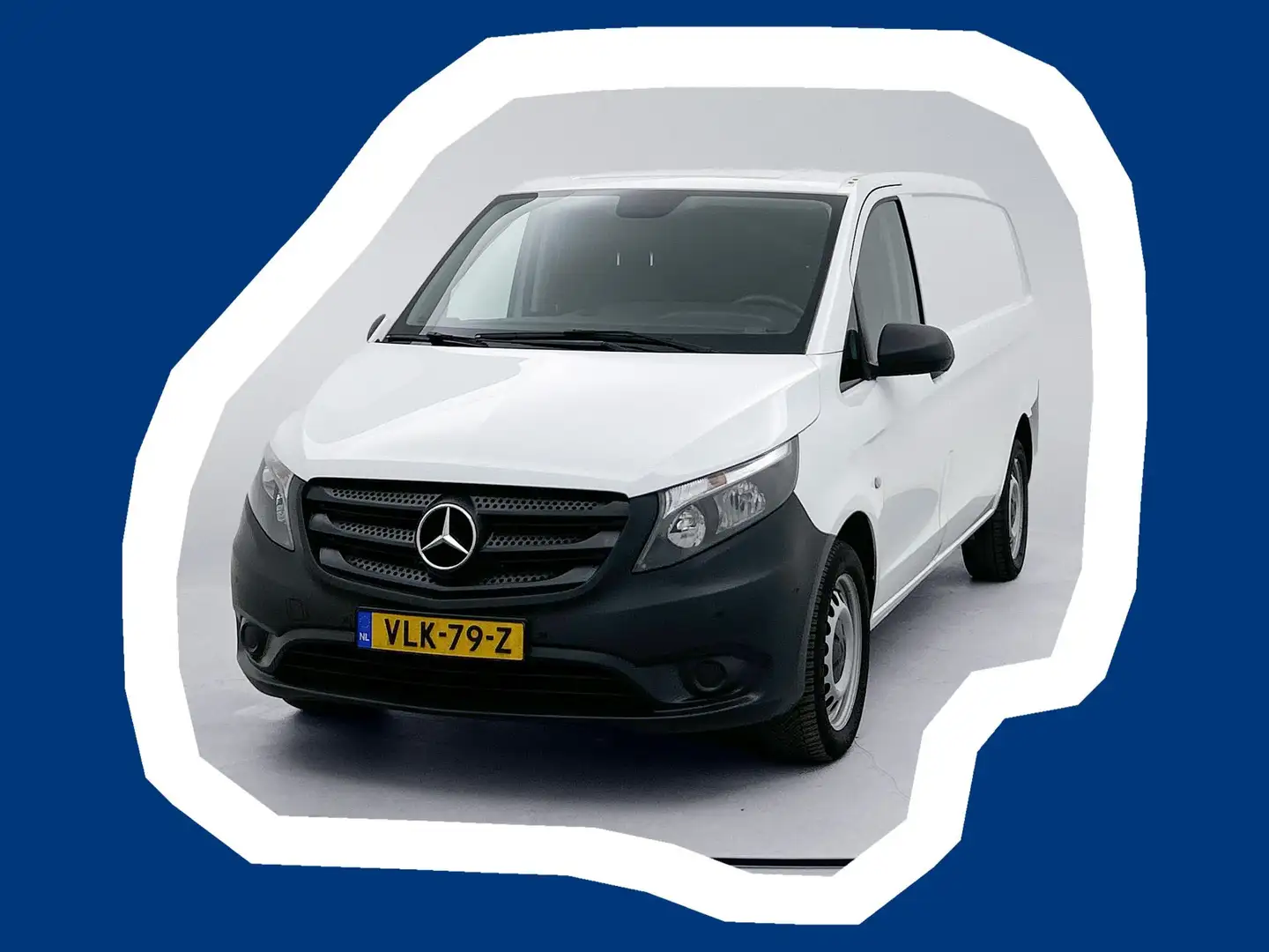 Mercedes-Benz Vito 114 CDI Lang Navigatie Achteruitrijcamera Betimmer Wit - 1