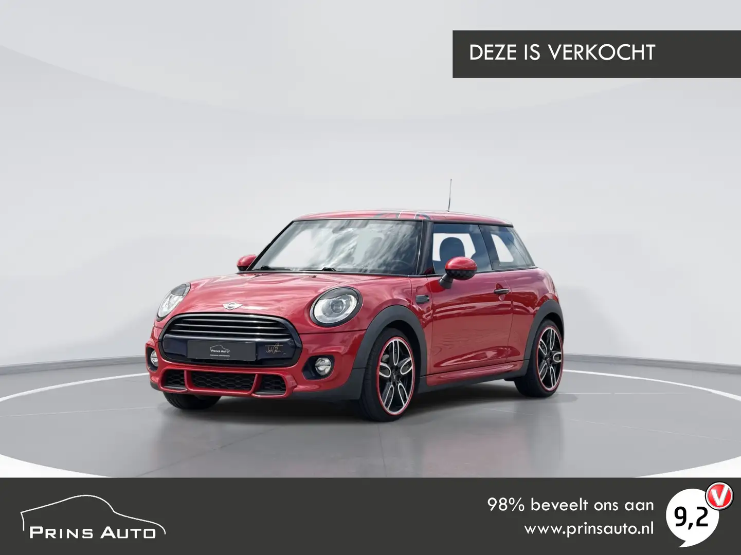 MINI Cooper Mini 1.5 Business |JCW LOOK|HEAD UP|NAVI|CRUISE|PD Czerwony - 2