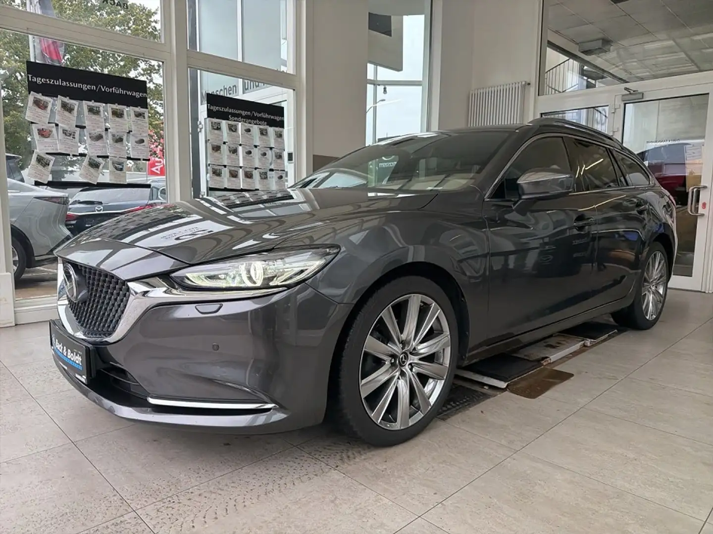 Mazda 6 Kombi Takumi 2.5i BOSE+LEDER+GSD+MATRIX+360°KAMERA Grau - 2