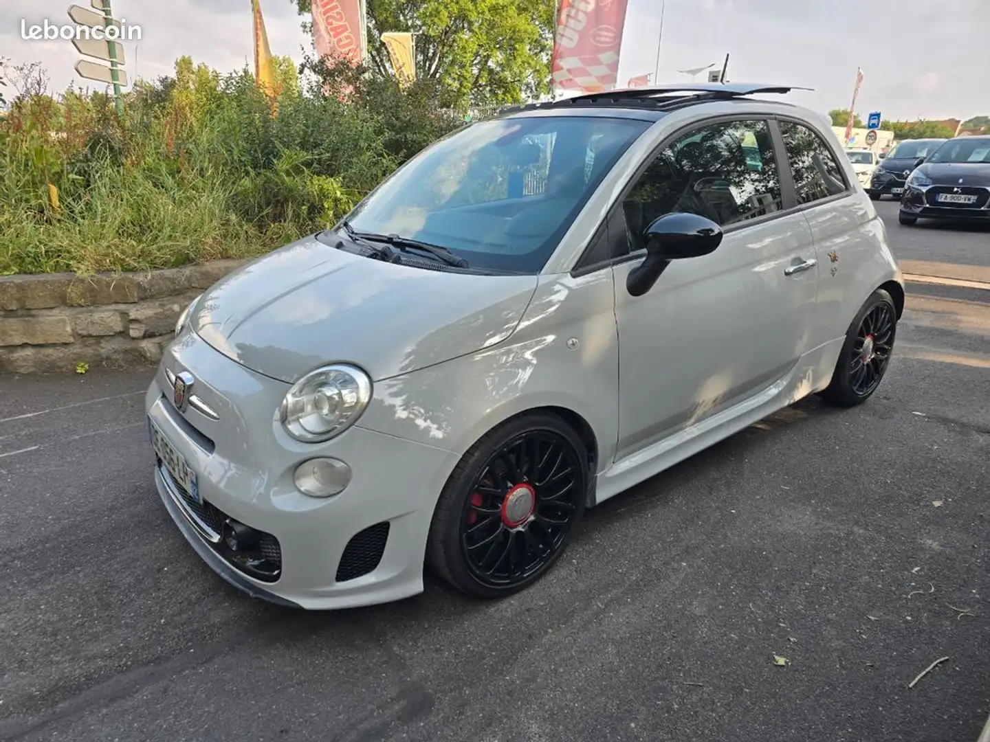 Abarth 500 Fiat 1.4l 160ch 595 turismo bva GARANTIE Grigio - 1