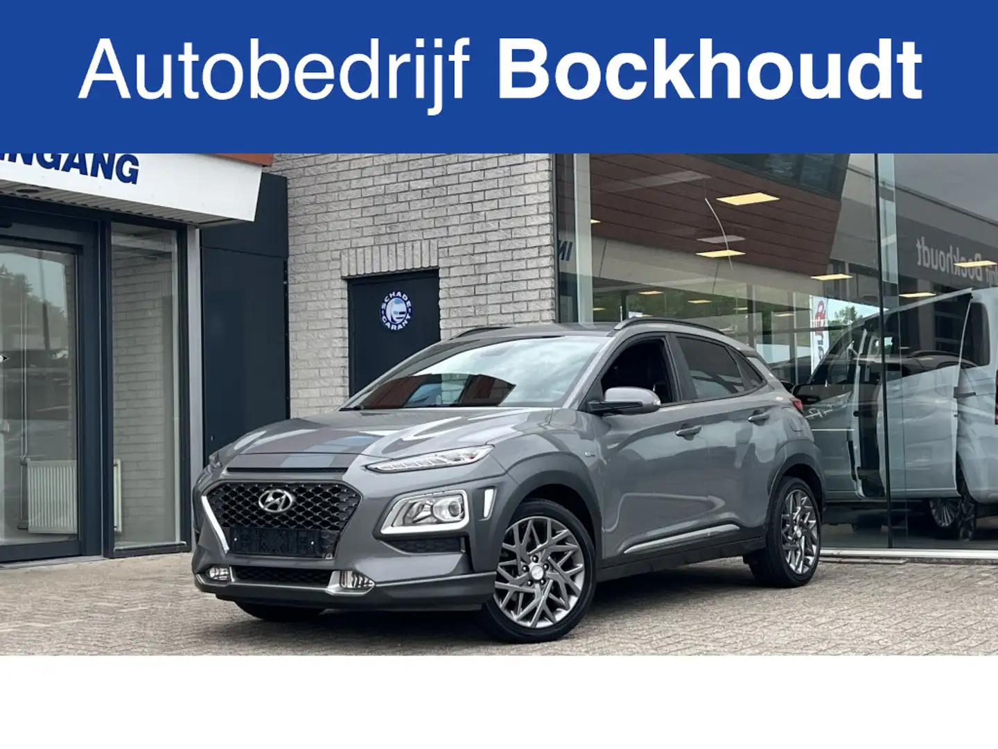 Hyundai KONA 1.6 GDI HEV Fash Sky | Head-Up | Navi | Camera Gris - 1
