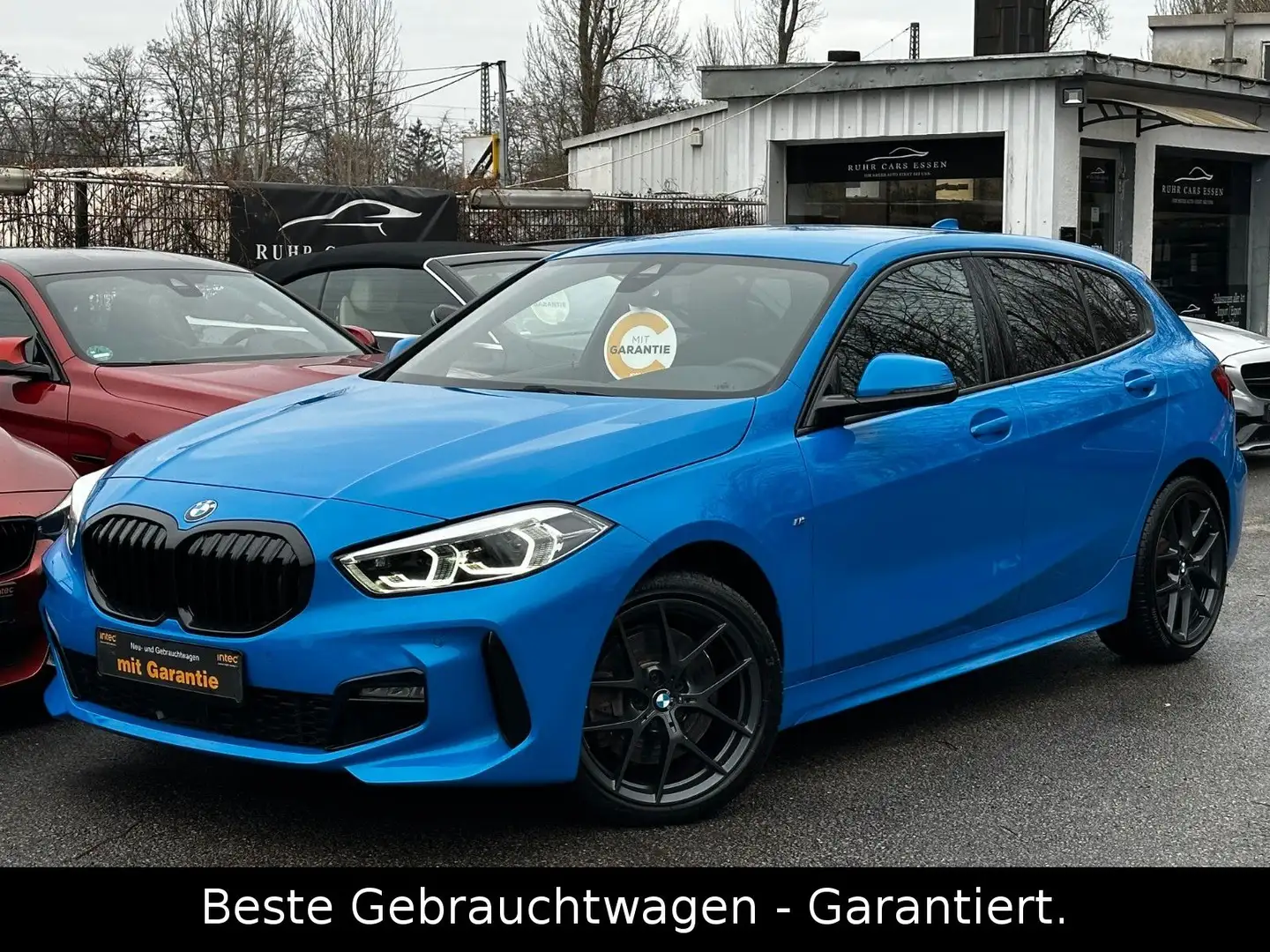 BMW 118 i Aut. M Sport Shadow * LED * TOP GEPFLEGT * Bleu - 1