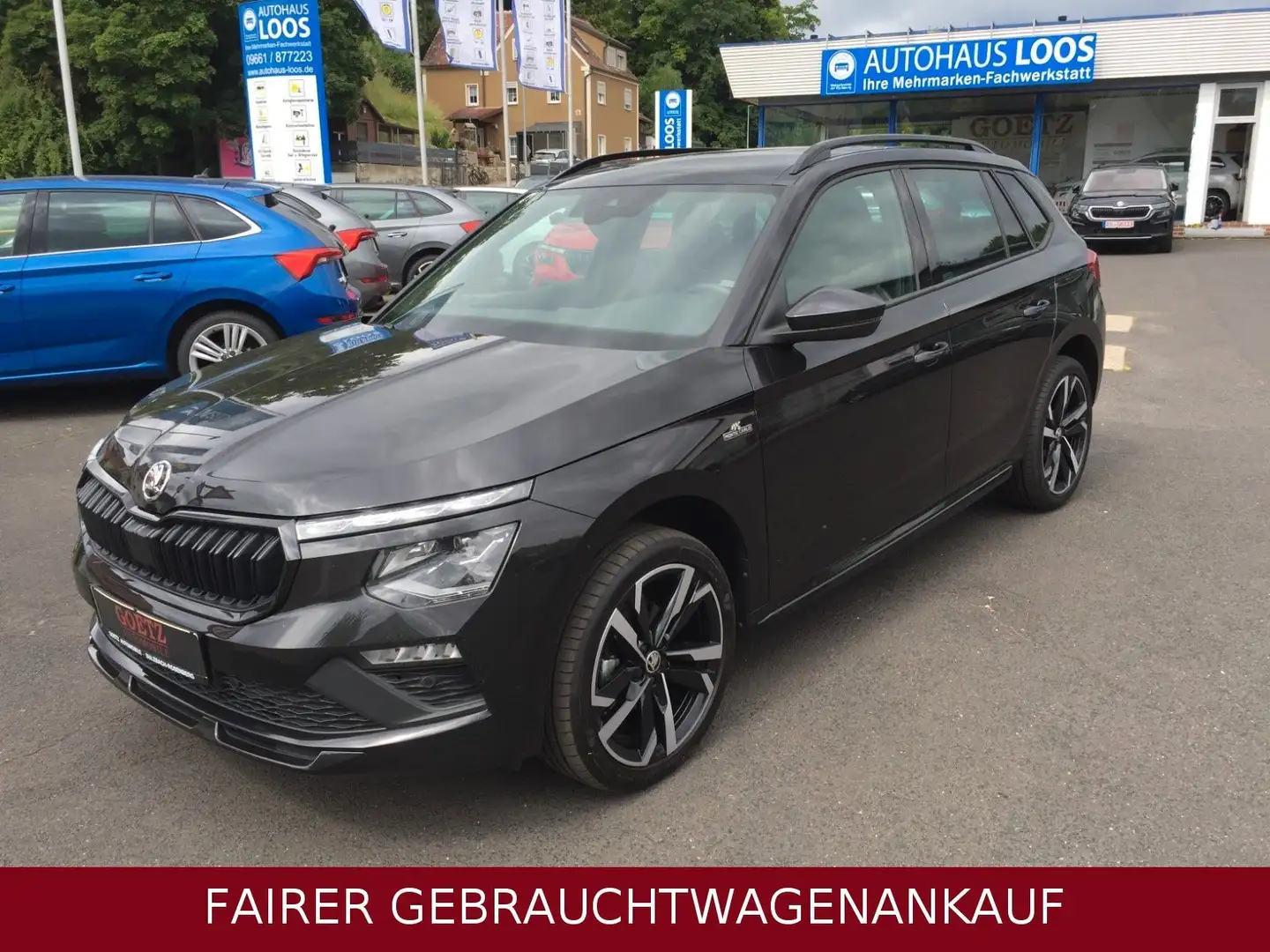 Skoda Kamiq KAMIQ MONTE CARLO 150PS AHK SCHW. NAVI MATRIX SW Noir - 2