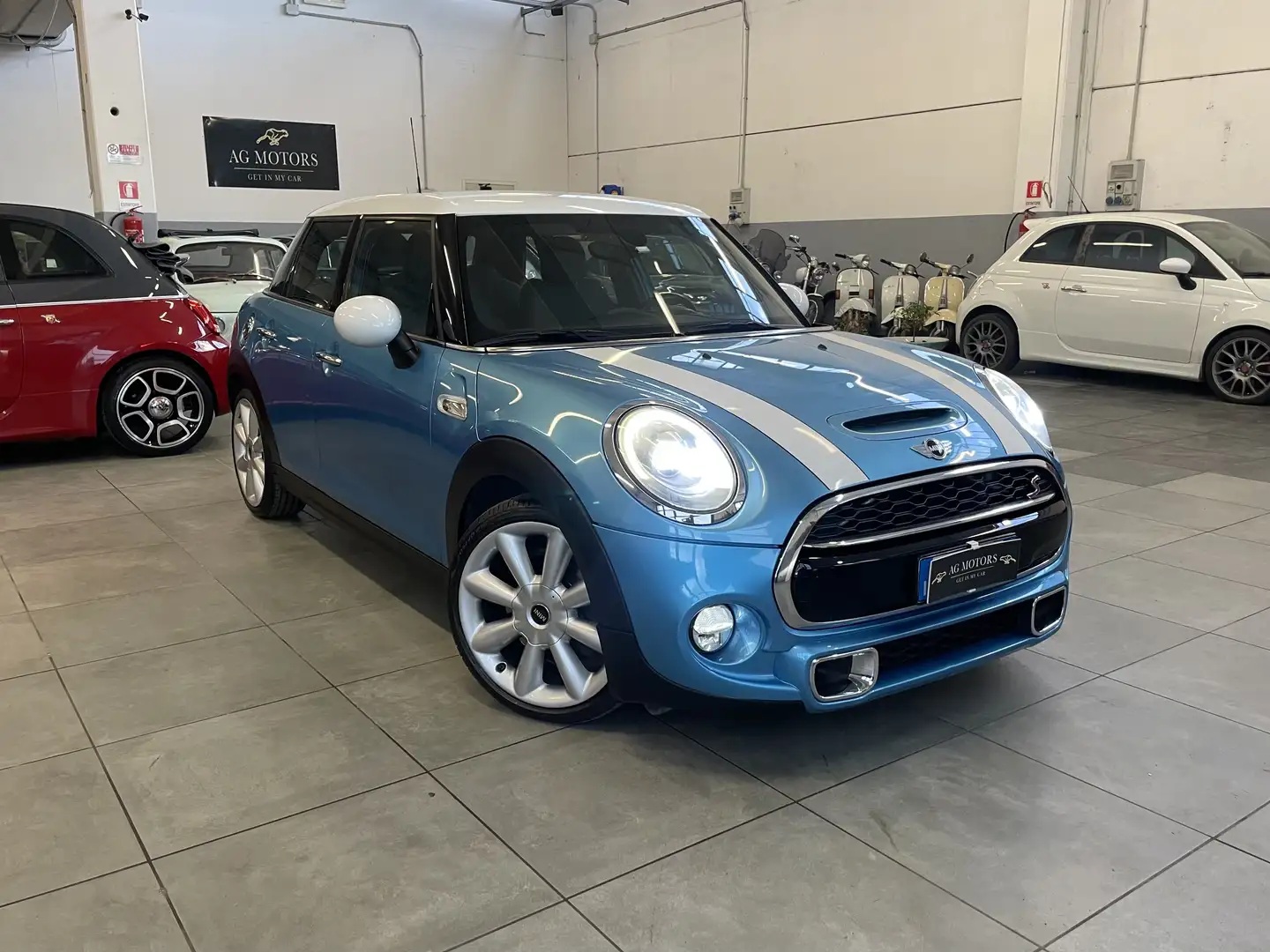 MINI Cooper S Mini 2.0 Cooper S 5p Electric Blue 192cv Bleu - 1