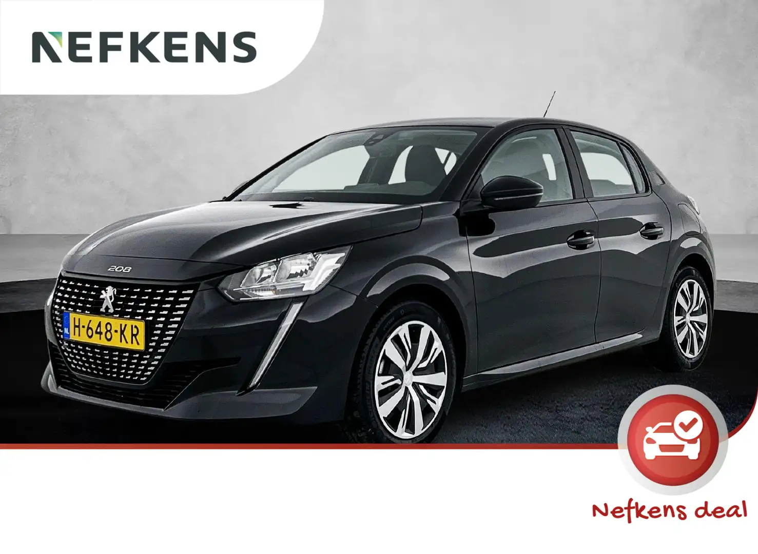 Peugeot 208 Active 75pk | Navigatie via Apple Carplay / Androi Noir - 1