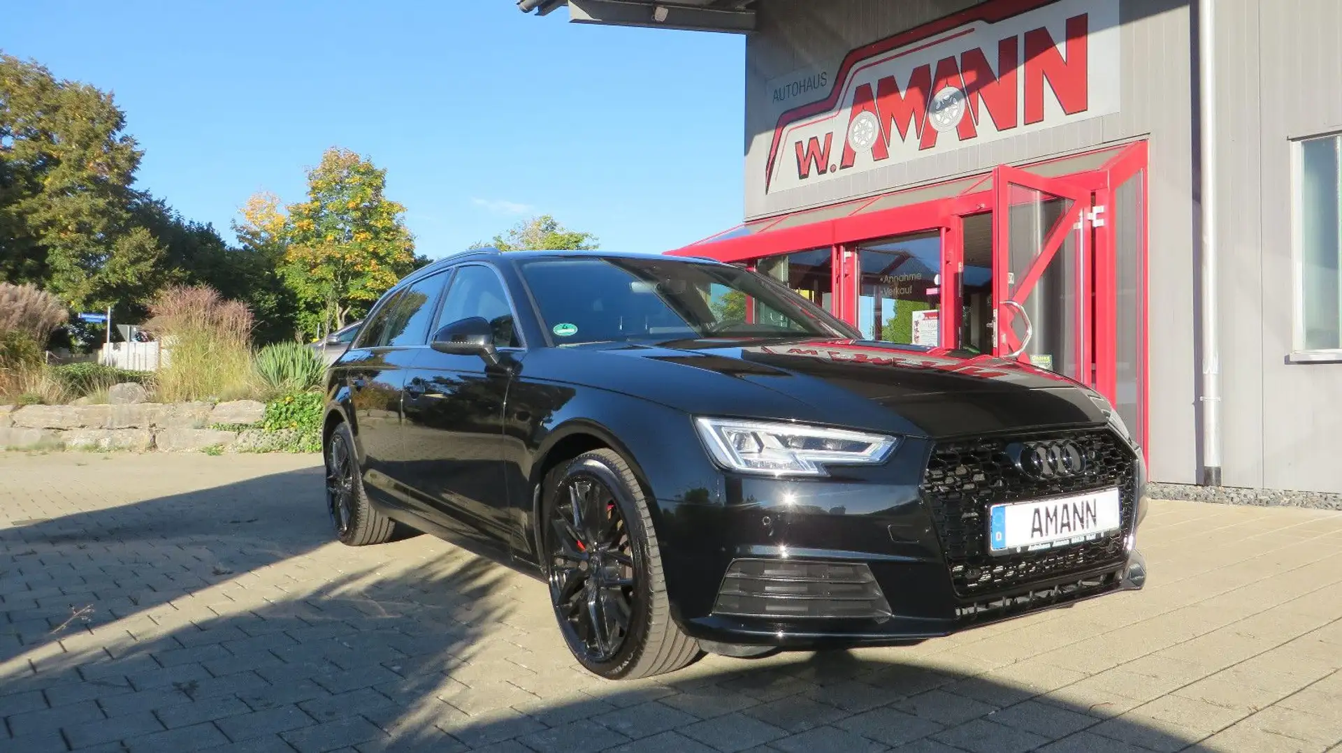Audi A4 Avant quattro sport, black, AHK, Standheizung Noir - 2