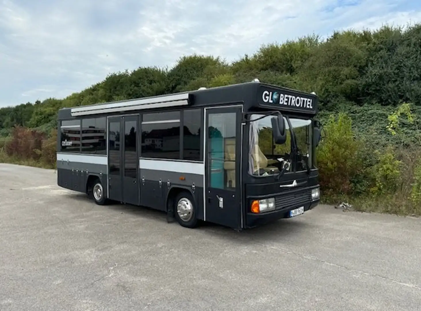 Mercedes-Benz Neoplan Auwärter Bus Camping Party H-Kennzeiche Nero - 2