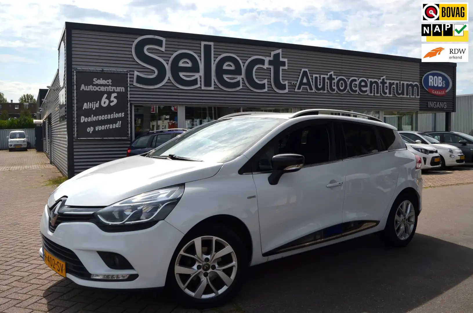 Renault Clio Estate 0.9 TCe Limited|TREKHAAK|NAVI|CRUISE|CAMERA Blanco - 1