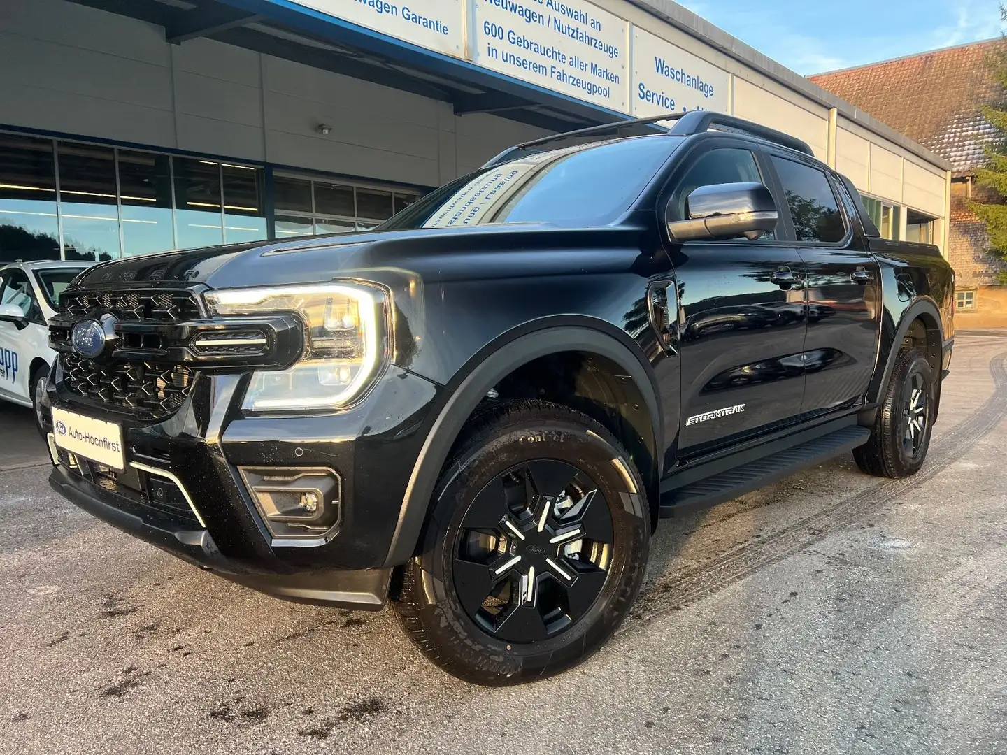 Ford Ranger PHEV Stormtrak e-4WD Doka el Laderaumrollo Negro - 1