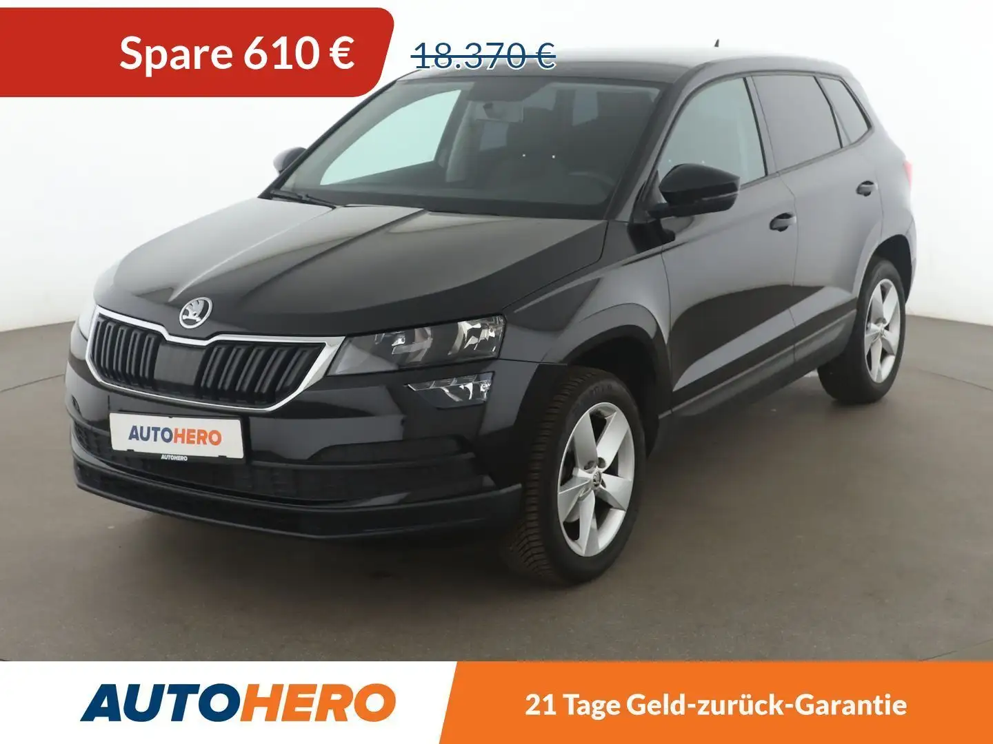 Skoda Karoq 1.6 TDI Active*TEMPO*PDC*KLIMA*GARANTIE* Noir - 1