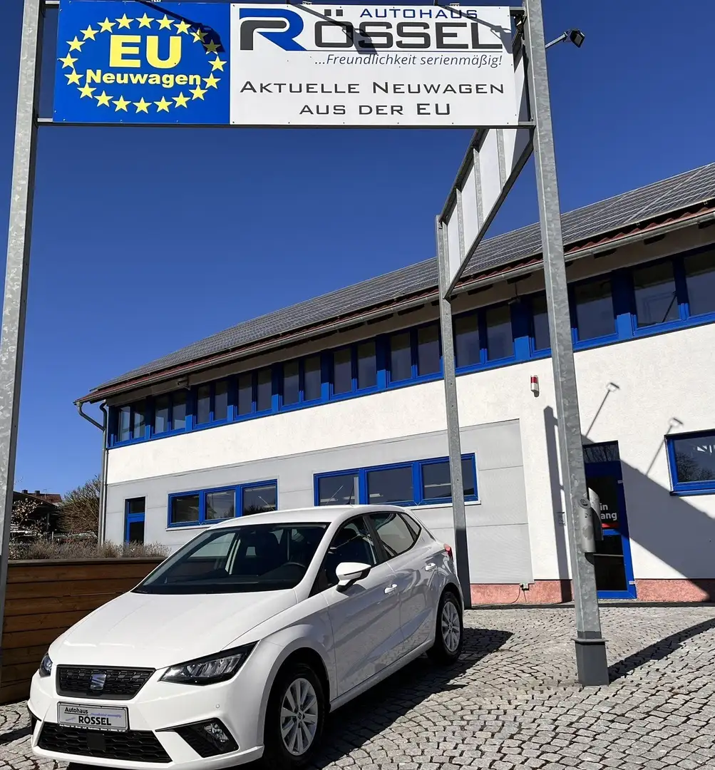 SEAT Ibiza 1.0 TSI Hola Style Alu 15" PDC NSW Weiß - 1