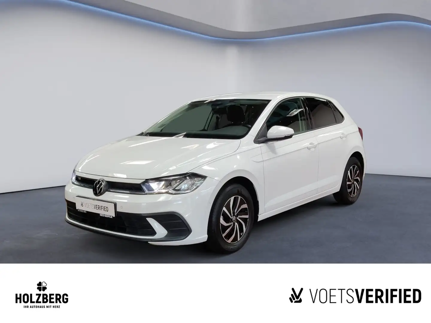 Volkswagen Polo 1.0 l TSI Life NAVI+AppConnect Blanc - 1