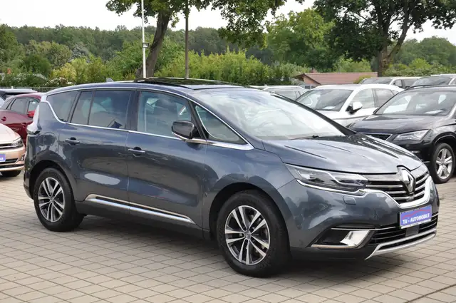 Renault Espace V 2.0 BLUE dCi 160 EDC Business Edition 7 Sitzer PANO LEDER NAVI RKAM LED MEMORY HUD LENKRADHZ SHZ HINTEN 1.HAND