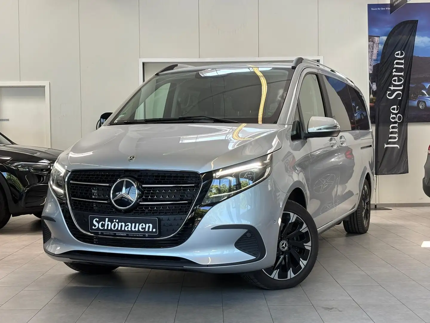 Mercedes-Benz V 250 d STYLE Lang AHK+MBEAM+7SITZ+DISTR+THERMOT Argent - 1