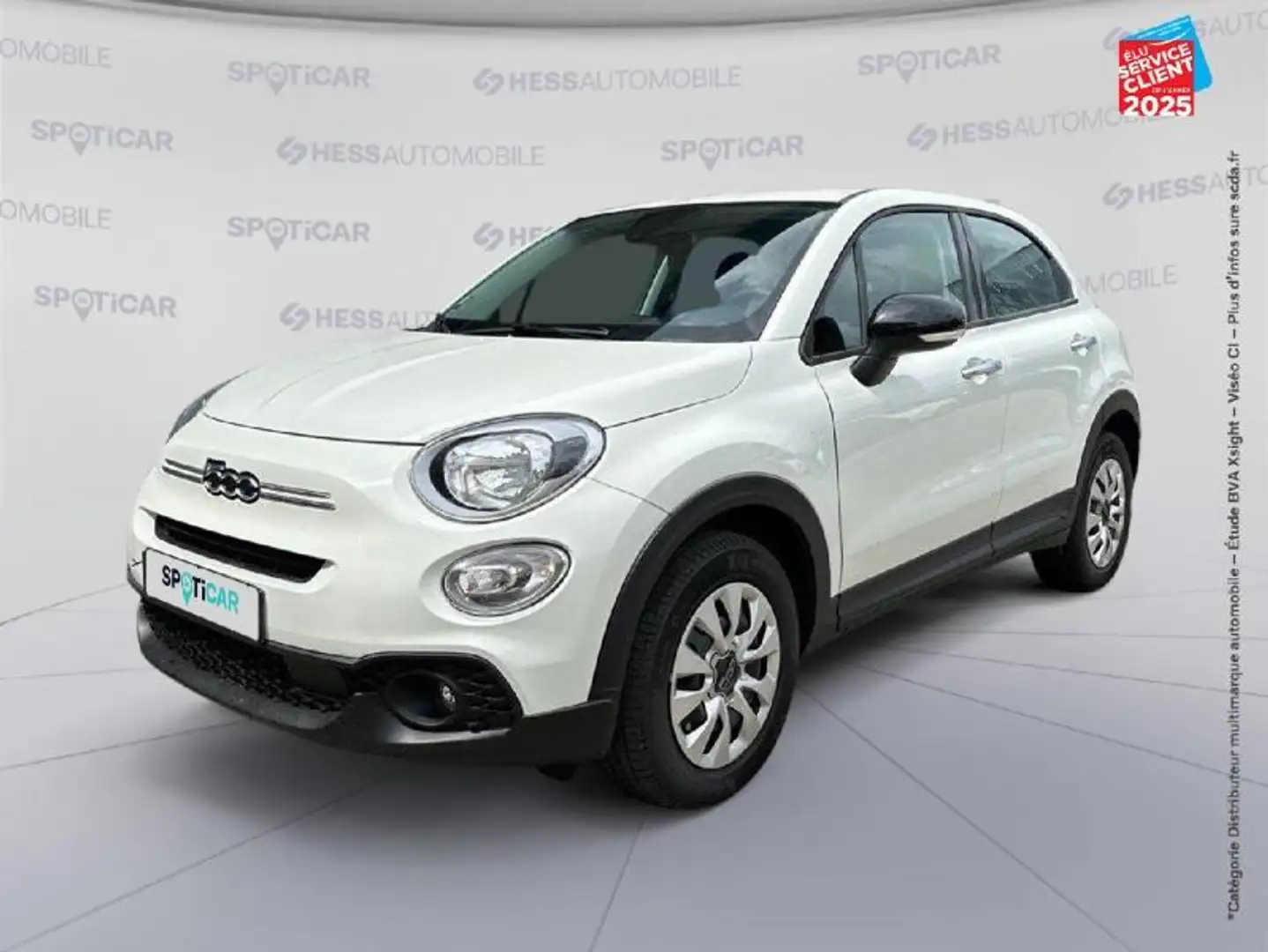 Fiat 500X 1.5 FireFly Turbo 130ch S/S Hybrid DCT7 Blanc - 1