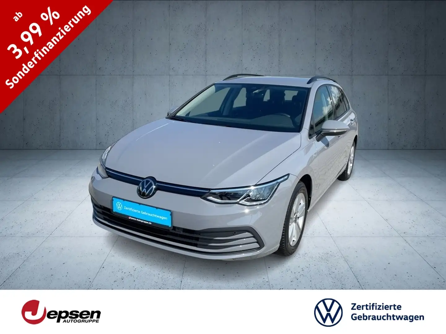 Volkswagen Golf Variant Life 1.0 TSI Navi+ACC+DWA+DiCockpit Grau - 1