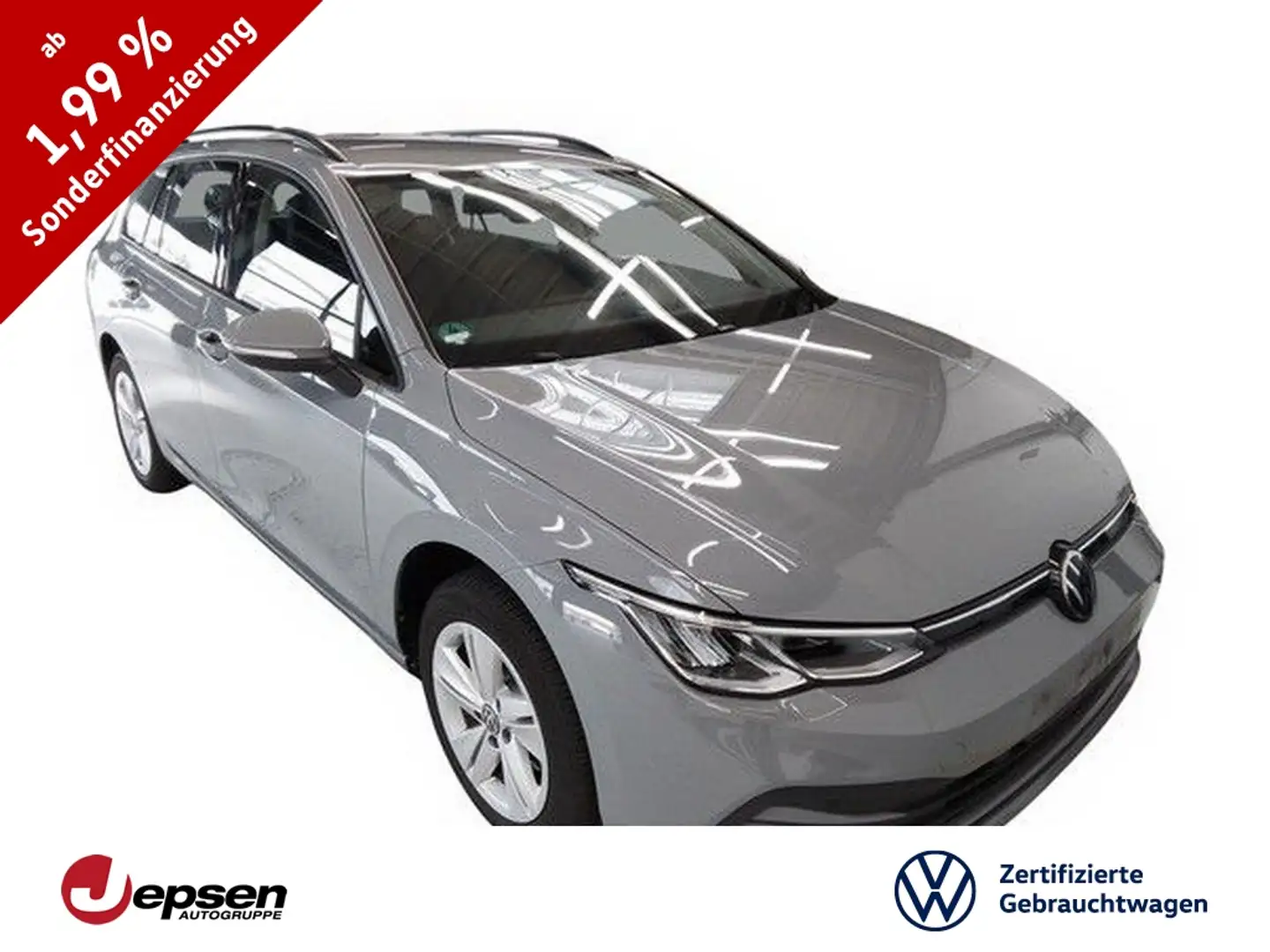 Volkswagen Golf Variant Life 1.0 TSI Navi+ACC+DWA+DiCockpit Grigio - 1
