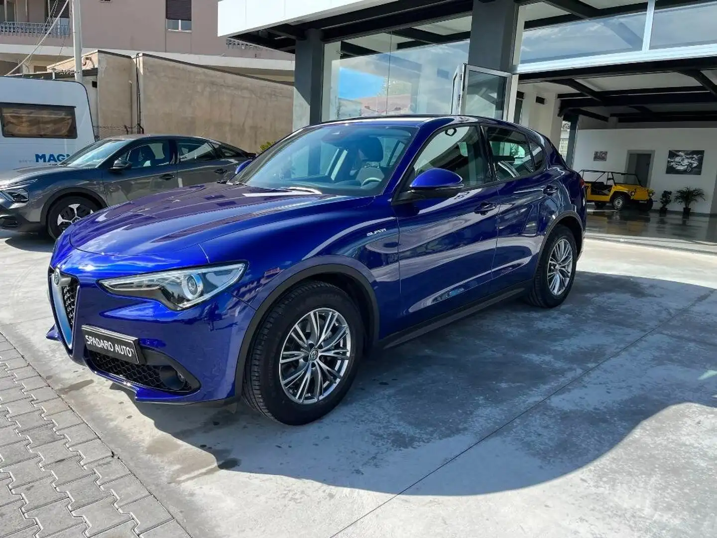 Alfa Romeo Stelvio Stelvio 2020 2.2 t Super rwd 160cv auto Bleu - 2