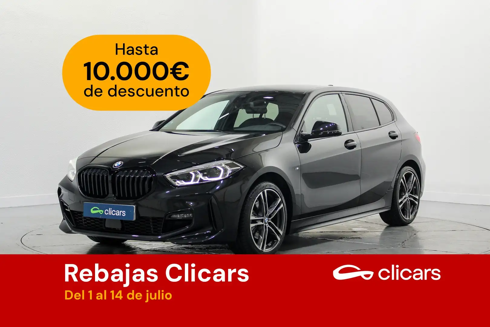BMW 118 118iA M Sport Negro - 1