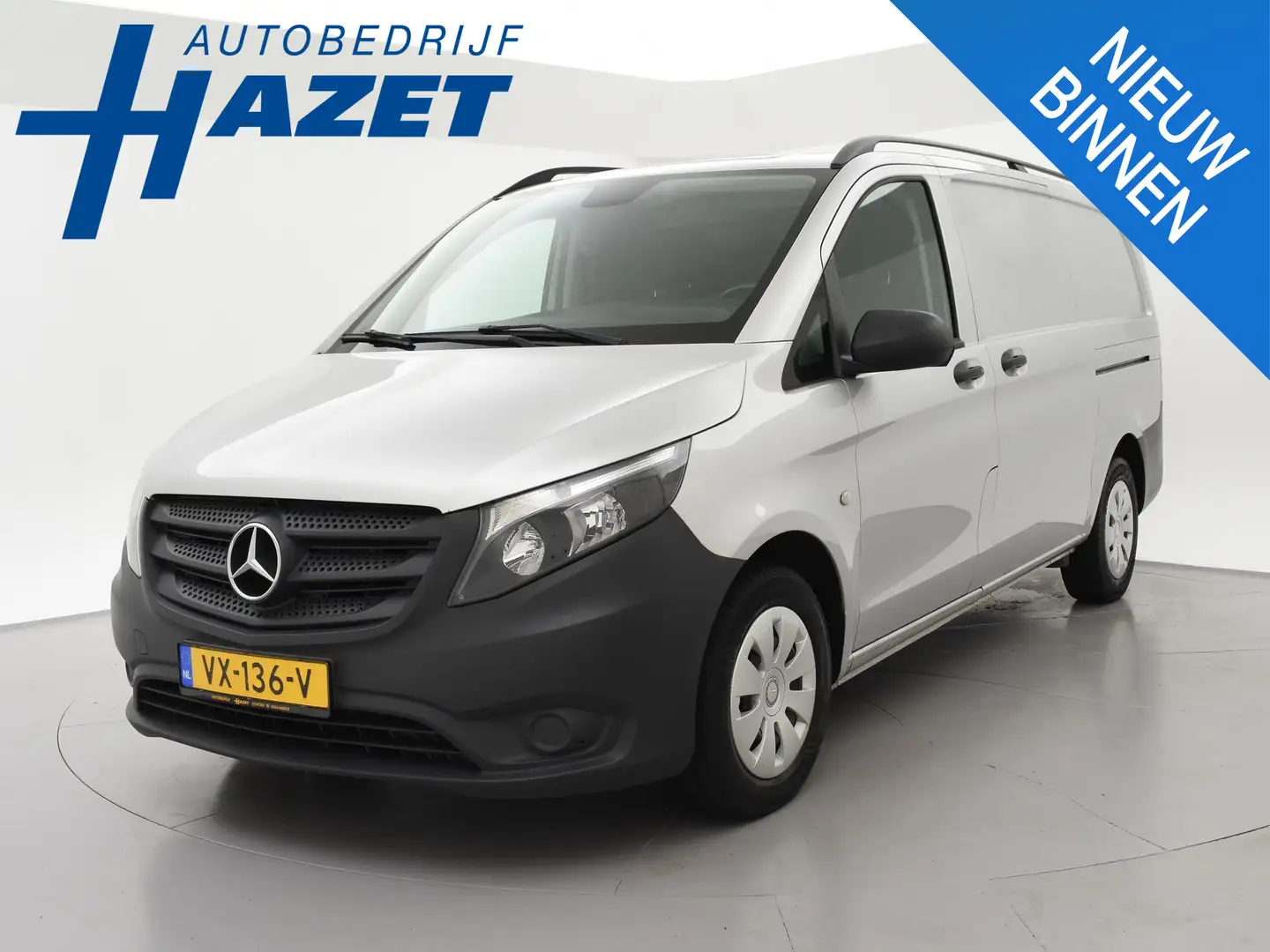 Mercedes-Benz Vito 114 BLUETEC EURO 6 LANG AUT. *MARGE / BTW VRIJ* + Zilver - 1