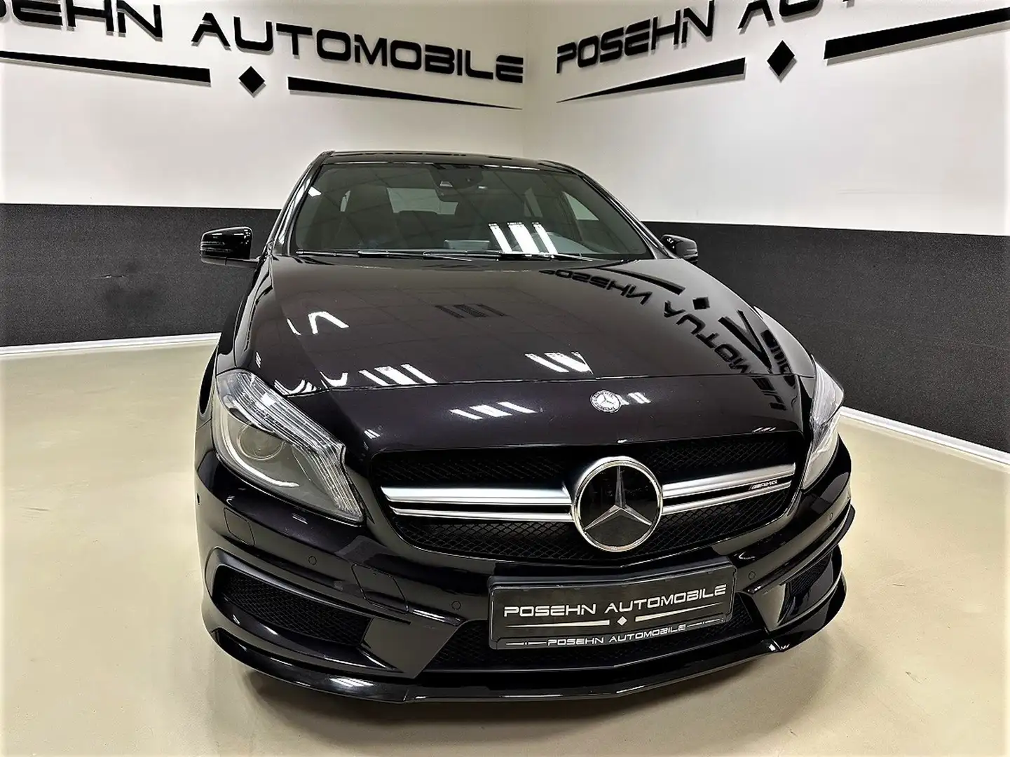 Mercedes-Benz A 45 AMG 4M Night Xenon H&K Ledere ACC Panorama Blau - 2