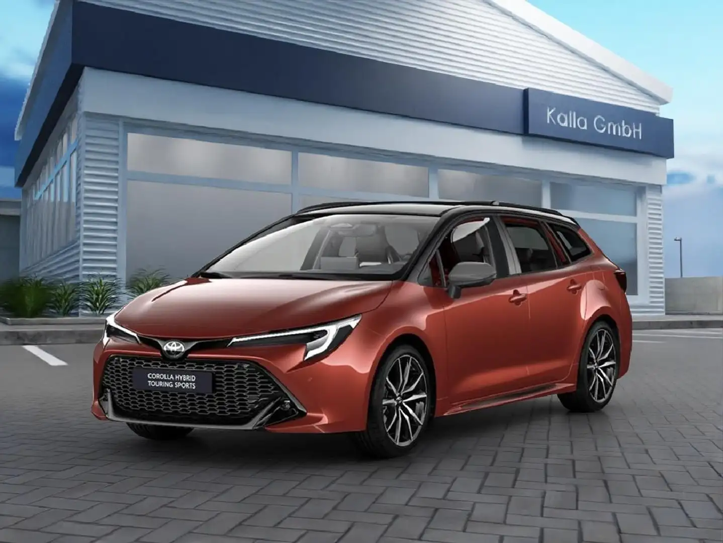 Toyota Corolla Touring Sports Hybrid GR Sport Orange - 1