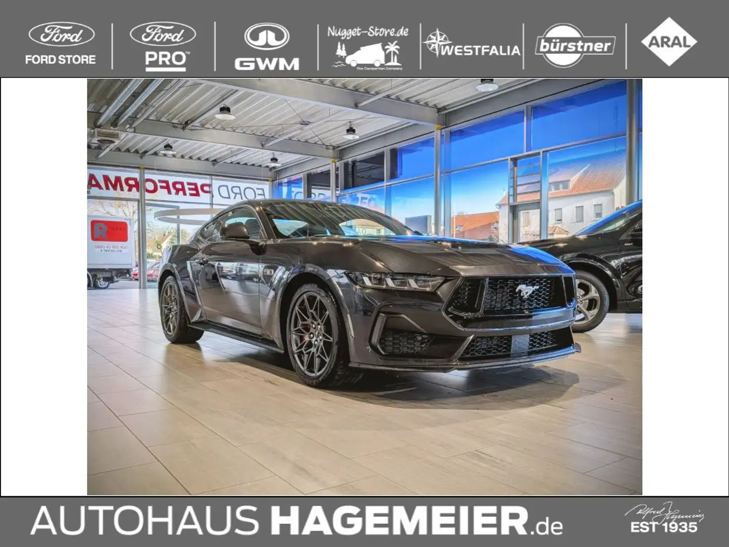 Ford Mustang MUSTANG GT MAGNERIDE >>13.000 EUR RABATT<< Grijs - 1