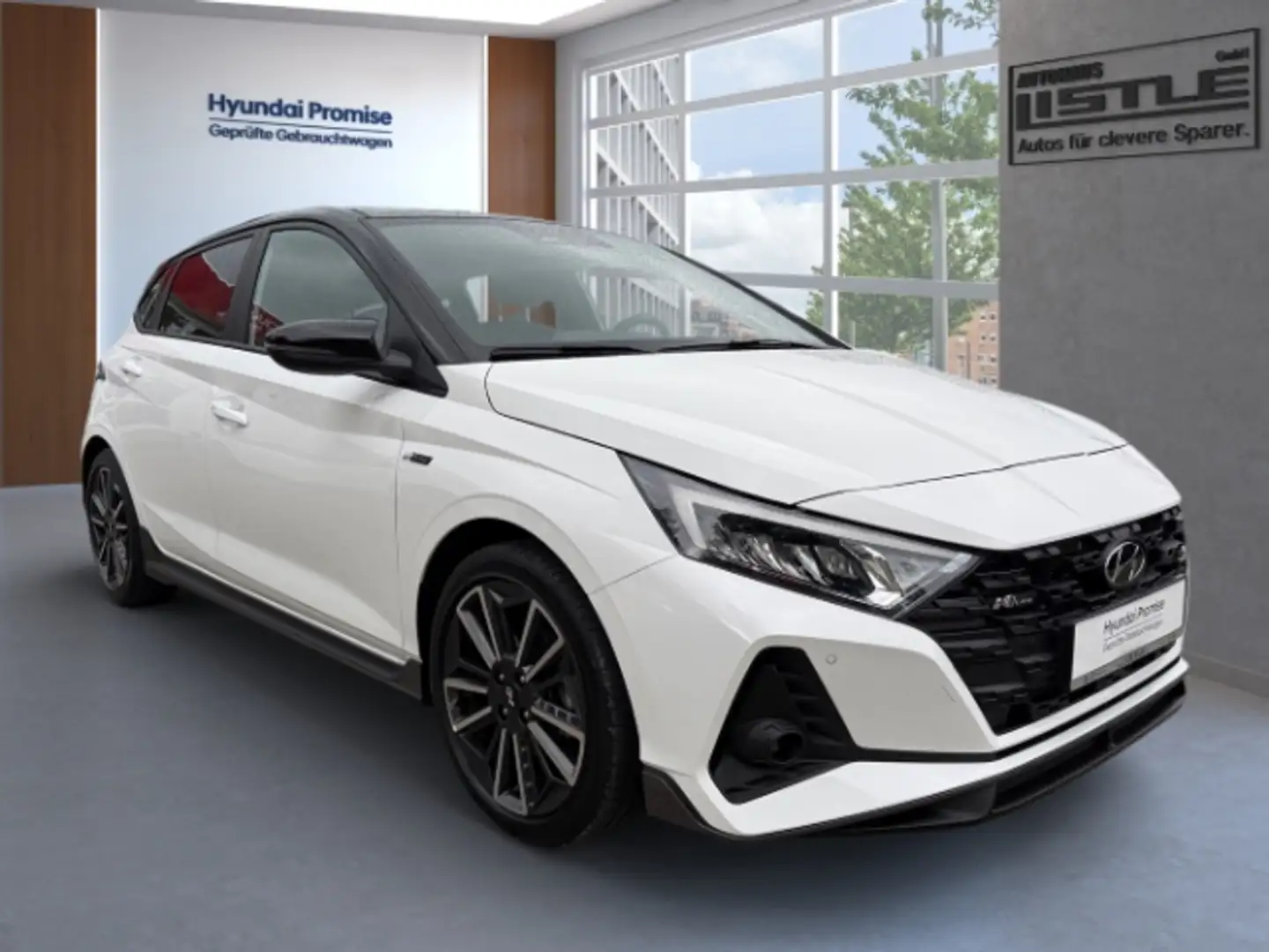 Hyundai i20 N Line Mild-Hybrid 1.0 T-GDI +NAVI+KLIMA+SHZ+RFK+U Bianco - 2