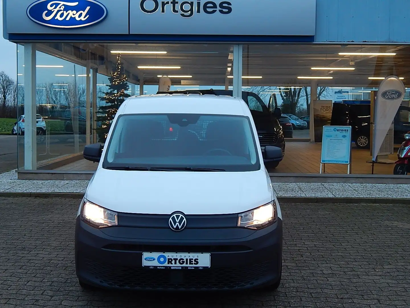 Volkswagen Caddy Cargo Basis Blanc - 1