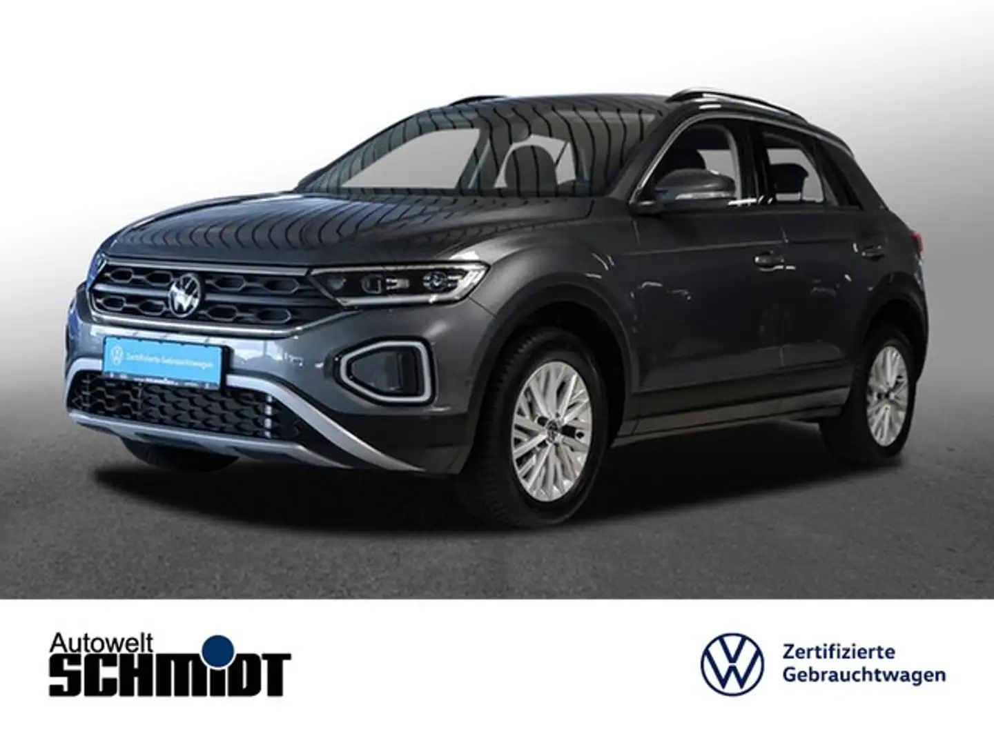Volkswagen T-Roc 1,5 TSI Life NaviMedia LED-Plus Parkassist LMR Grau - 1