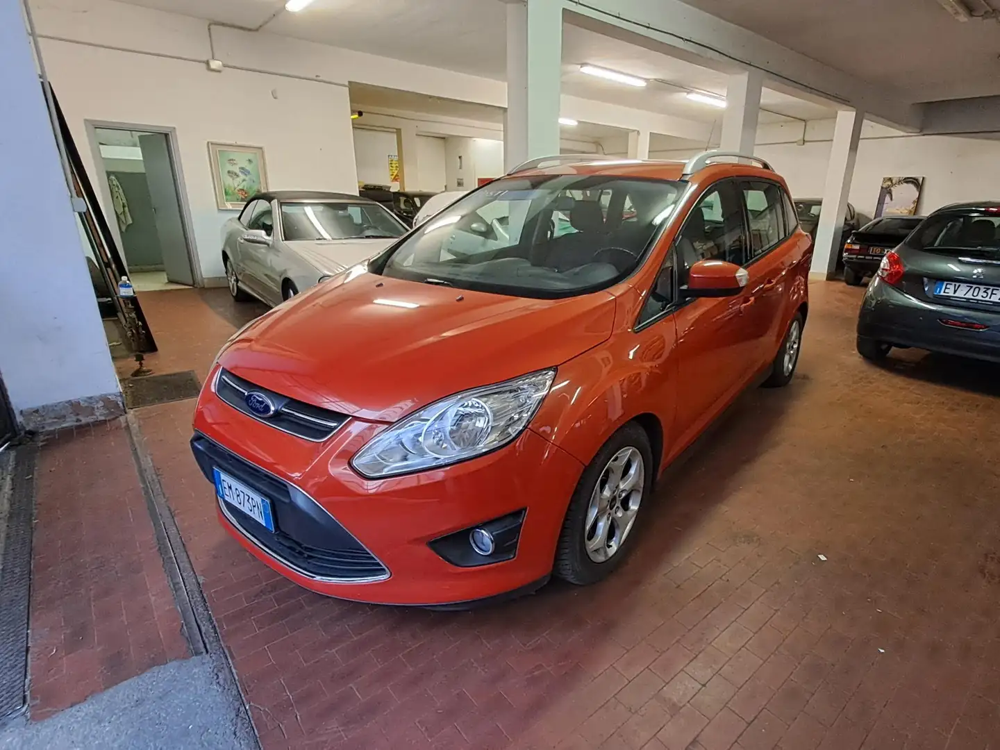 Ford C-Max 2.0 tdci Titanium 7 POSTI Orange - 1