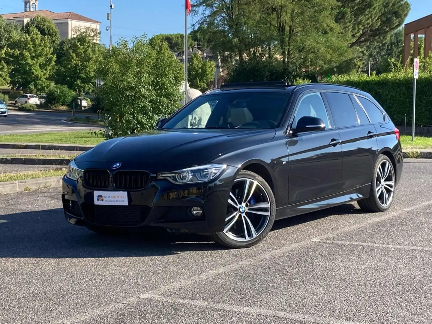 BMW 320 d xDrive Msport Auto. TETTO APRIBILE Nero - 1