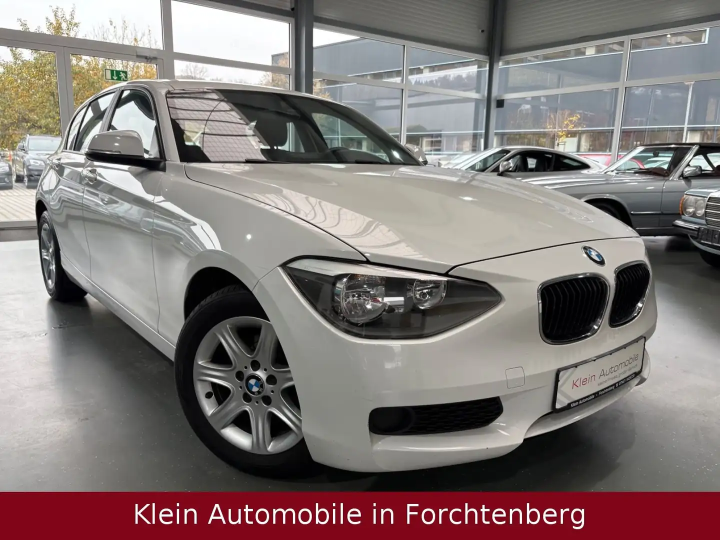 BMW 116 i Lim. 5-trg. Klima PDC SHZ LM-Felgen Blanc - 1