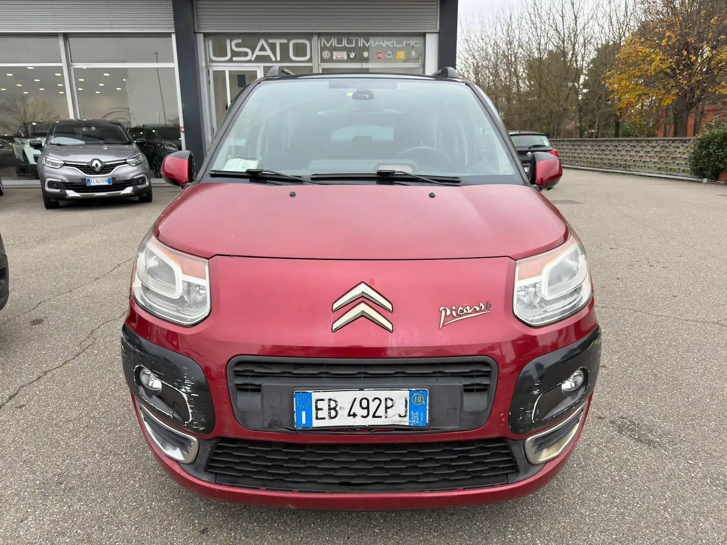 Citroen C3 Picasso 1.6 hdi 16v Exclusive Style 110cv fap Rosso - 2